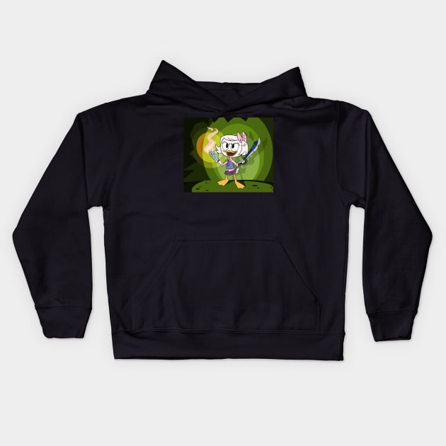 Webby and the Hand of Glory Kids Hoodie by Number1Robot